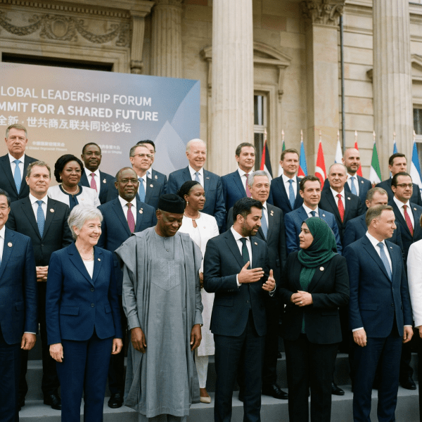 Group photo of world's most powerful leaders